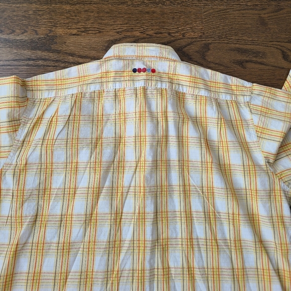 COOGI men's plaid shirt sz.5 XL buttons up - Picture 5 of 11